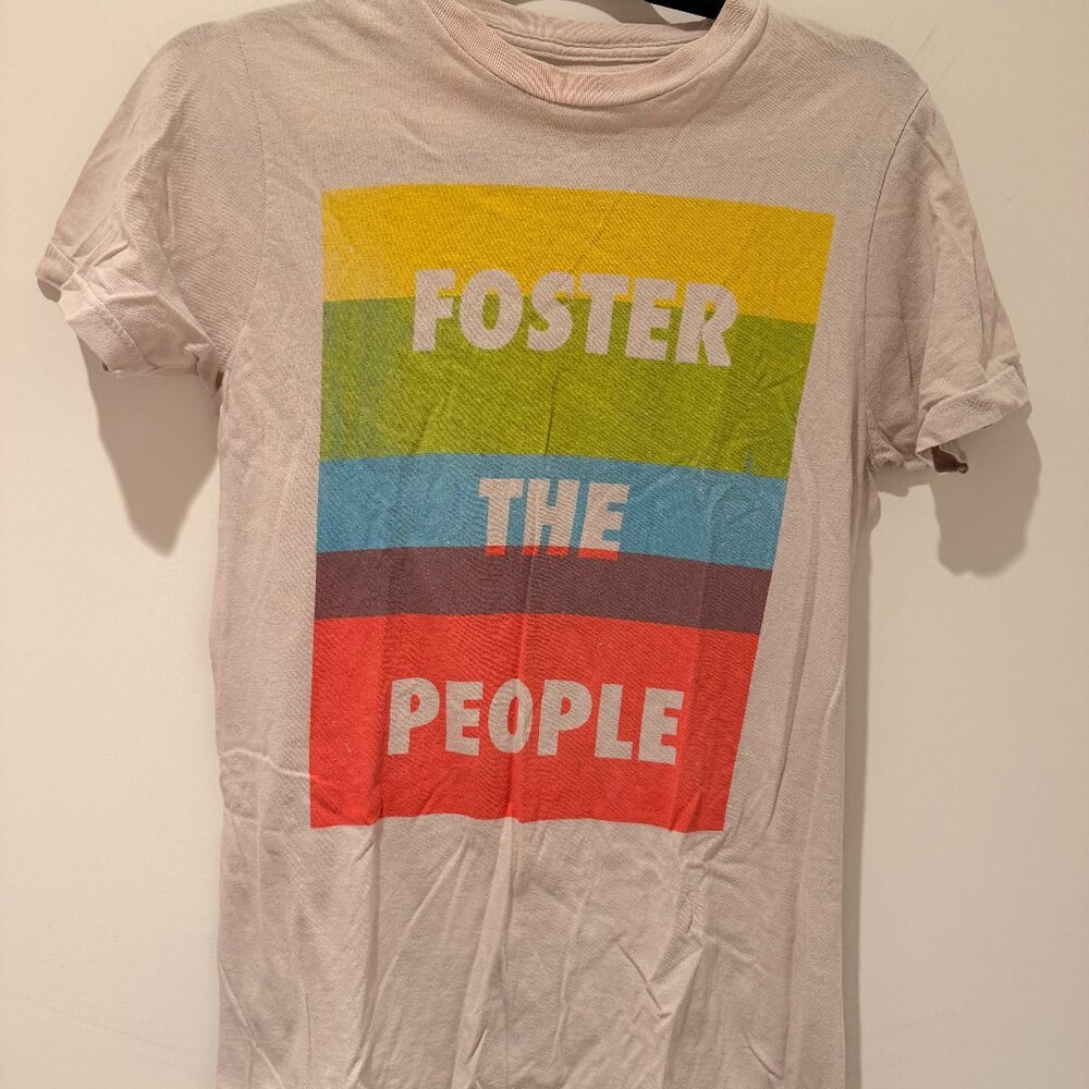 Foster The People Graphic Band Tee | Indie Concert T-Shirt | S